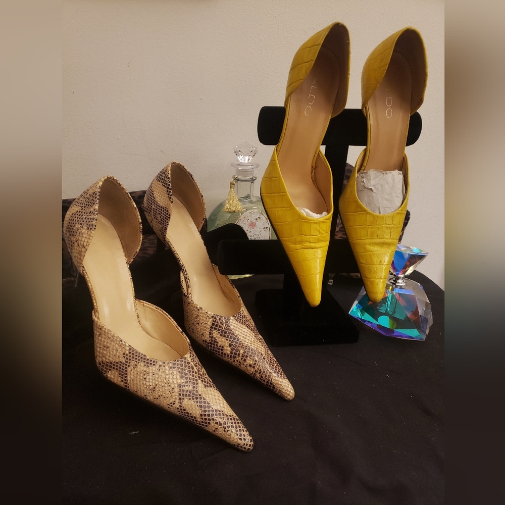 2 FOR 1 ALDO HEELS SIZE 38